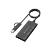 7-in-1 Card Reader CONCEPTRONIC BIAN10B — USB 3.2 Gen 1 Type-A/Type-C, CF/MMC/MS/SD/MicroSD/xD, Melns