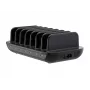 Conceptronic OZUL07B 160 W 7 portu USB PD uzlādes stacija, USB-C x 7, PD 3.0