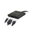 Conceptronic DONN01B klēpjdatora dokstacija/portu replikators USB 3.2 Gen 1 (3.1 Gen 1) Type-C melna