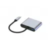 Conceptronic DONN16G Vadu USB 3.2 Gen 1 Type-C Pelēks 100 W 4K Ultra HD