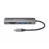 Conceptronic DONN11G 6-in-1 USB 3.2 Gen 1 dokstacija, HDMI, 100W USB PD, USB 3.0, USB 2.0, SD, TF/MicroSD