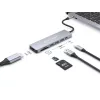 Conceptronic DONN19G 7-in-1 USB 3.2 Gen 1 Dokstacija, HDMI, USB-A 3.0 x 3, SD, TF/MicroSD, 100W USB PD
