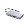Conceptronic DONN20G 10-in-1 USB 3.2 Gen 1 Dokstacija, HDMI, VGA, USB-A 3.0 x 3, SD, TF/MicroSD, Audio, GbE LAN, 100 W USB PD