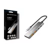 Conceptronic HUBBIES15G interfeisa centrmezgls USB 3.2 Gen 2 (3.1 Gen 2) Type-C 10000 Mbit/s Pelēks