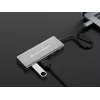 Conceptronic HUBBIES15G interfeisa centrmezgls USB 3.2 Gen 2 (3.1 Gen 2) Type-C 10000 Mbit/s Pelēks