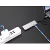 Conceptronic HUBBIES15G interfeisa centrmezgls USB 3.2 Gen 2 (3.1 Gen 2) Type-C 10000 Mbit/s Pelēks