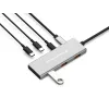 Conceptronic HUBBIES17G saskarnes centrmezgls USB 3.2 Gen 2 (3.1 Gen 2) Type-C 10000 Mbit/s Pelēks