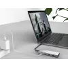 Conceptronic HUBBIES16G saskarnes centrmezgls USB 3.2 Gen 2 (3.1 Gen 2) Type-C 10000 Mbit/s Pelēks