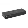 Conceptronic DONN30B 13-in-1 Thunderbolt 4 dokstacija, vadu, Thunderbolt 4, 96 W, 3,5 mm, 10,100,1000,2000,2500 Mbit/s, IEEE 802.3bz