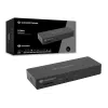 Conceptronic DONN30B 13-in-1 Thunderbolt 4 dokstacija, vadu, Thunderbolt 4, 96 W, 3,5 mm, 10,100,1000,2000,2500 Mbit/s, IEEE 802.3bz