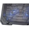 Conceptronic THANA klēpjdatora dzesēšanas paliktnis, piemērots līdz 15,6 collām, 2 ventilatori