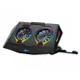 Conceptronic THYIA ERGO 2-Fan Gaming Laptop Cooling Stand, 43.2 cm (17 inch), 2 gab., Pogas, Melns, Zils, Zaļš, Sarkans, Ķīna