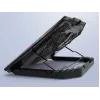 Conceptronic THYIA ERGO 2-Fan Gaming Laptop Cooling Stand, 43.2 cm (17 inch), 2 gab., Pogas, Melns, Zils, Zaļš, Sarkans, Ķīna