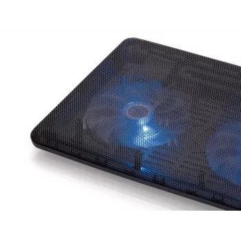 Conceptronic THANA piezīmjdatora dzesēšanas paliktnis, piemērots līdz 15,6 collām, 2 ventilatori