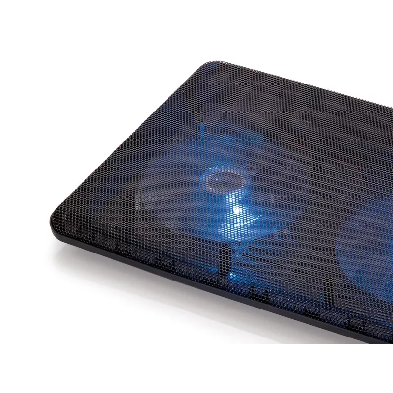 Conceptronic THANA piezīmjdatora dzesēšanas paliktnis, piemērots līdz 15,6 collām, 2 ventilatori