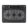 Conceptronic THANA piezīmjdatora dzesēšanas paliktnis, piemērots līdz 15,6 collām, 2 ventilatori