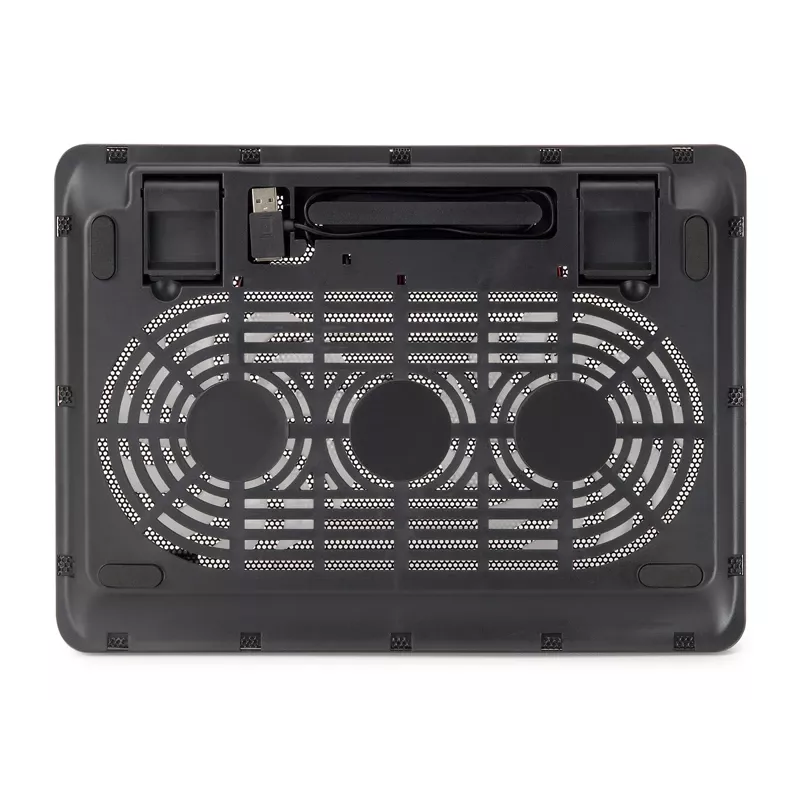 Conceptronic THANA piezīmjdatora dzesēšanas paliktnis, piemērots līdz 15,6 collām, 2 ventilatori