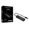 Conceptronic 4 portu USB 3.0 alumīnija centrmezgls ar USB-C uz USB-A adapteri