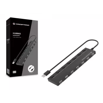 Conceptronic HUBBIES 7 portu USB 2.0 centrmezgls