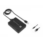Conceptronic HUBBIES 4 portu USB 3.0/2.0 centrāle, 90 cm kabelis, USB 3.2 Gen 1 (3.1 Gen 1) Type-A, melns, USB 2.0, USB 3.2 Gen 1 (3.1 Gen 1) Type-A, Ķīna, 87 mm, 55 mm