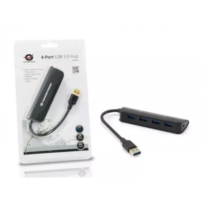 USB centrmezgls Conceptronic 4 portu C4PUSB3