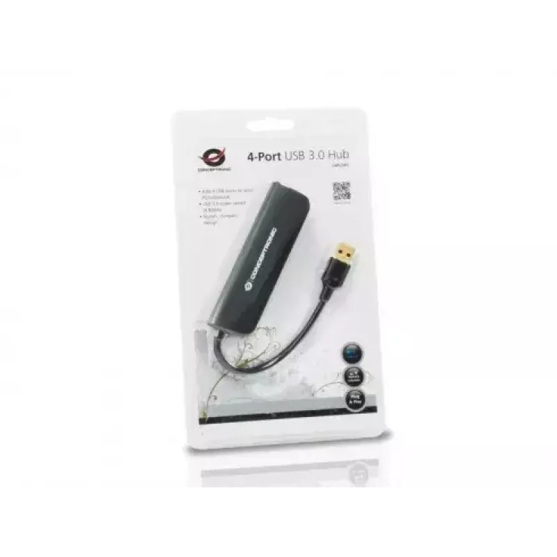 USB centrmezgls Conceptronic 4 portu C4PUSB3