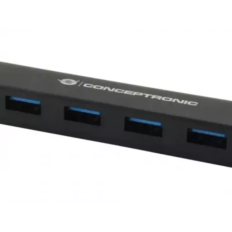 Conceptronic USB 3.1 Type-C uz 4-portu USB 3.0 centrālmezgls
