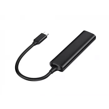 Conceptronic HUBBIES 4 portu USB 3.0 centrmezgls, 2 USB-C un 2 USB-A pieslēgvietas, alumīnija korpuss, USB-C savienotājs