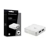 Conceptronic HUBBIES03W saskarnes centrmezgls USB 3.2 Gen 1 (3.1 Gen 1) Micro-B 5000 Mbit/s Balts