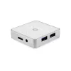 Conceptronic HUBBIES03W saskarnes centrmezgls USB 3.2 Gen 1 (3.1 Gen 1) Micro-B 5000 Mbit/s Balts