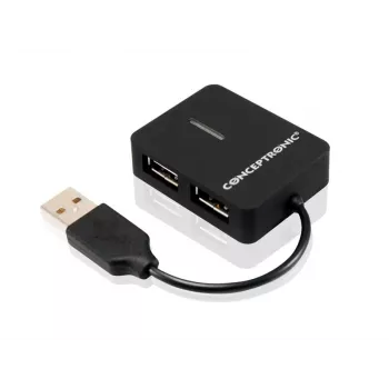 Conceptronic Travel 4 Portu USB centrmezgls