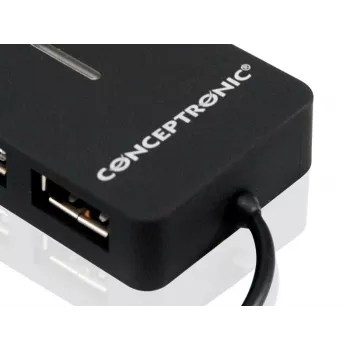 Conceptronic Travel 4 Portu USB centrmezgls