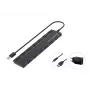 Conceptronic HUBBIES19BP 7 portu USB 3.0 centrmezgls ar strāvas adapteri, 90 cm kabeli, individuāliem strāvas slēdžiem, USB 3.2 Gen 1