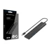 Conceptronic HUBBIES19BP 7 portu USB 3.0 centrmezgls ar strāvas adapteri, 90 cm kabeli, individuāliem strāvas slēdžiem, USB 3.2 Gen 1