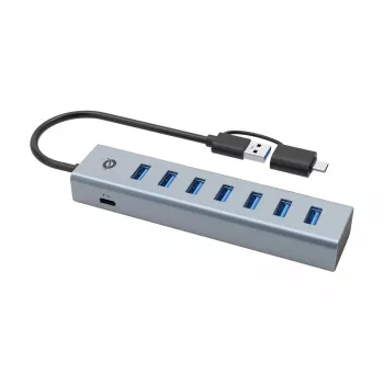 Conceptronic HUBBIES21G 7 portu USB 3.0 centrālmezgls, 5 Gbps, USB-A x 7