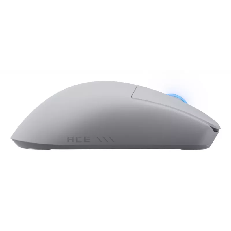 Spēļu pele ASUS ROG Harpe II Ace, labās rokas, optiskā 42 000 DPI, RF bezvadu + Bluetooth + USB Type-A, 5 pogas, balta