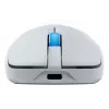 Spēļu pele ASUS ROG Harpe II Ace, labās rokas, optiskā 42 000 DPI, RF bezvadu + Bluetooth + USB Type-A, 5 pogas, balta