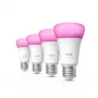 Smart bulb Philips A60 E27, Bluetooth/Zigbee, 6 W, 810 lm, balta, pack of 4