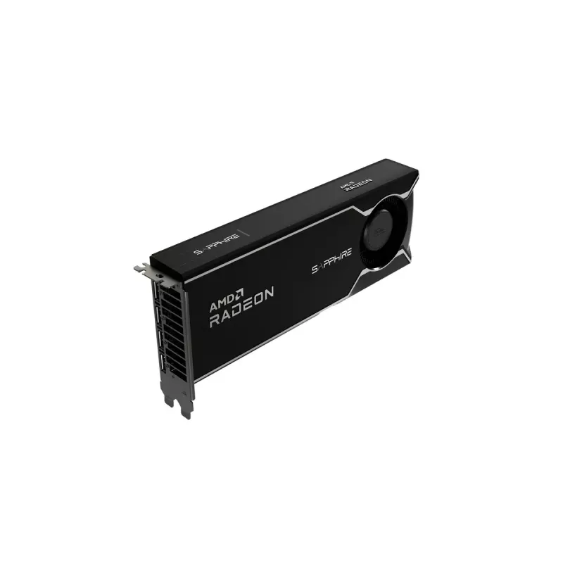 Grafikas karte Sapphire Radeon AI PRO R9700 — 32 GB GDDR6, 256 bitu, PCIe 5.0, aktīvā dzesēšana (1 ventilators)