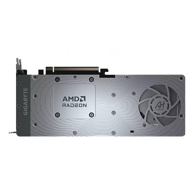 GIGABYTE Radeon AI PRO R9700 AI TOP 32G grafiskā karte - 32 GB GDDR6, 256 bitu, PCI-E 5.0, 2920 MHz kodola takts frekvence, 3 x DP, 1 x HDMI, GV-R9700AI TOP-32GD