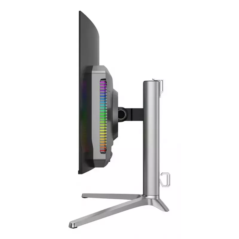 LC-Power LC-M32UCO 31.5 collu QD-OLED 4K Ultra HD izliekts monitors, 3840×2160, 0,03 ms, 450 cd/m², USB centrmezgls, skaļruņi, VESA, augstuma regulēšana