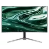 LC-Power LC-M32UCO 31.5 collu QD-OLED 4K Ultra HD izliekts monitors, 3840×2160, 0,03 ms, 450 cd/m², USB centrmezgls, skaļruņi, VESA, augstuma regulēšana