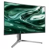 LC-Power LC-M32UCO 31.5 collu QD-OLED 4K Ultra HD izliekts monitors, 3840×2160, 0,03 ms, 450 cd/m², USB centrmezgls, skaļruņi, VESA, augstuma regulēšana