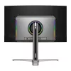 LC-Power LC-M32UCO 31.5 collu QD-OLED 4K Ultra HD izliekts monitors, 3840×2160, 0,03 ms, 450 cd/m², USB centrmezgls, skaļruņi, VESA, augstuma regulēšana