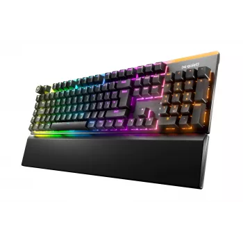 be quiet! Light Mount Silent Linear DE ISO tastatūra Gaming USB QWERTZ Melna