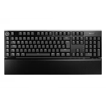 be quiet! Light Mount Silent Linear DE ISO tastatūra Gaming USB QWERTZ Melna