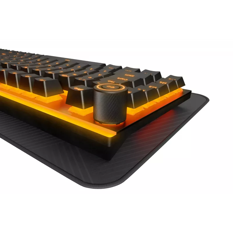 be quiet! Light Mount Silent Linear DE ISO tastatūra Gaming USB QWERTZ Melna