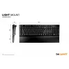 be quiet! Light Mount Silent Linear DE ISO tastatūra Gaming USB QWERTZ Melna