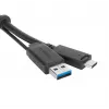 Targus ACC1133GLX USB kabelis USB 3.2 Gen 1 (3.1 Gen 1) 1 m USB C Melns