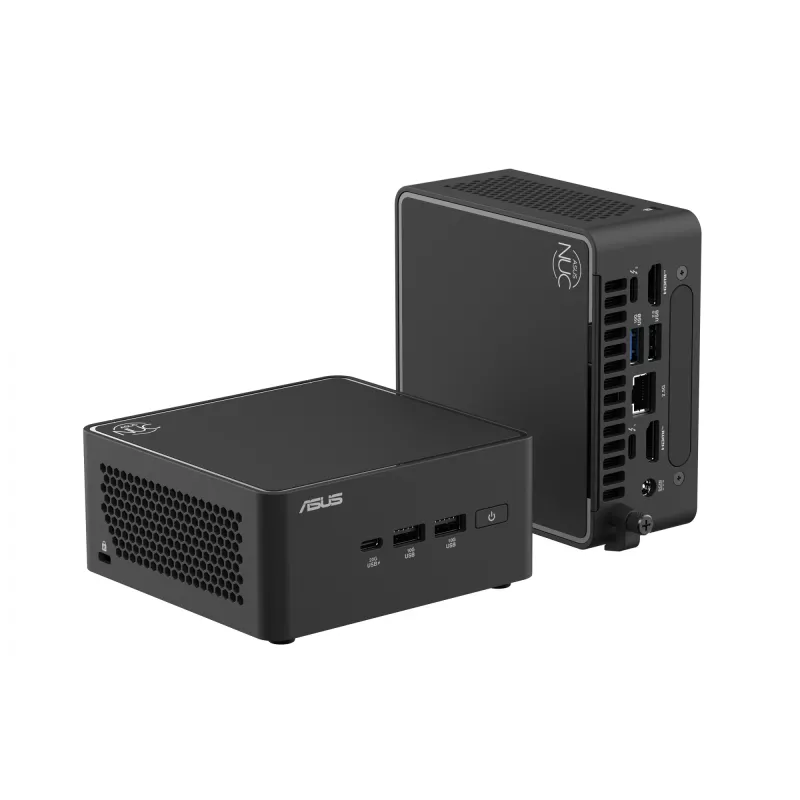 Mini PC barebone ASUS NUC 15 Pro RNUC15CRHV500002 Melns 235H DDR5-SDRAM 96GB